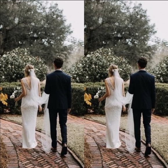 Anthropologie x BHLDN Sorrento Embellished Dress - Picture 2 of 12